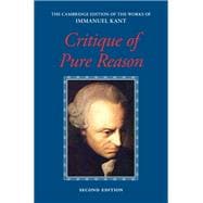 Book cover for Kant: Critique of Pure Reason