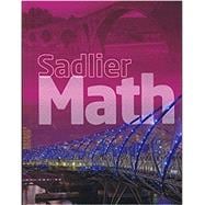 Book cover for Sadlier Math Grade 6 Student Edition