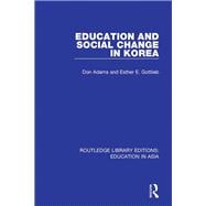 Book cover for Education and Social Change in Korea