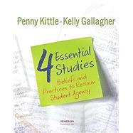 Book cover for 4 Essential Studies: Beliefs and Practices to Reclaim Student Agency