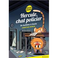Book cover for Hercule, chat policier - Un fantôme à l'école