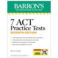 Book cover for 7 ACT Practice Tests, Seventh Edition + Online Practice (2026)
