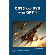 Book cover for CSS3 and SVG with GPT-4