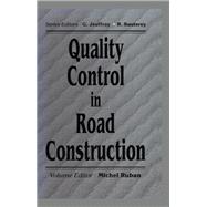 Book cover for Quality Control in Road Construction
