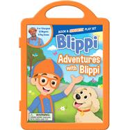 Book cover for Blippi: Adventures with Blippi Magnetic Play Set