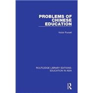 Book cover for Problems of Chinese Education