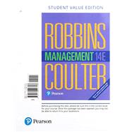 Book cover for Management, Student Value Edition + 2019 MyLab Management with Pearson eText -- Access Card Package