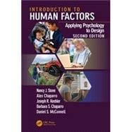 Book cover for Introduction to Human Factors: Applying Psychology to Design
