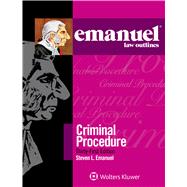 Book cover for Emanuel Law Outlines for Criminal Procedure