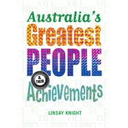 Book cover for Australia's Greatest People and Their Achievements