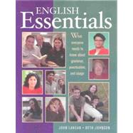 Book cover for English Essentials: What Everyone needs to Know About Grammar, Punctuation, and Usage