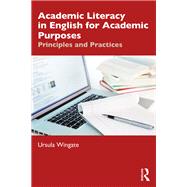 Book cover for Academic Literacy in English for Academic Purposes