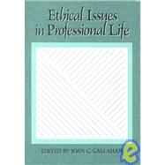 Book cover for Ethical Issues in Professional Life