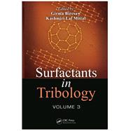 Book cover for Surfactants in Tribology