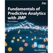 Book cover for Fundamentals of Predictive Analytics with JMP, Third Edition
