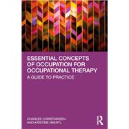Book cover for Essential Concepts of Occupation for Occupational Therapy