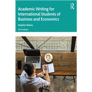 Book cover for Academic Writing for International Students of Business and Economics