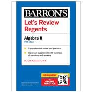 Book cover for Let's Review Regents: Algebra II, Fifth Edition  (Barron's New York Regents)