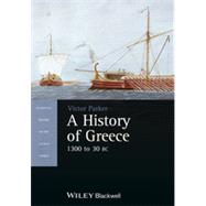 Book cover for A History of Greece, 1300 to 30 BC