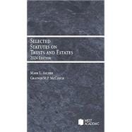 Book cover for Selected Statutes on Trusts and Estates, 2024(Selected Statutes)