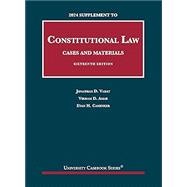 Book cover for Constitutional Law, Cases and Materials, 16th, 2024 Supplement