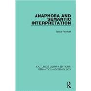 Book cover for Anaphora and Semantic Interpretation