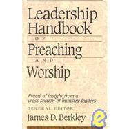 Book cover for Leadership Handbook of Preaching and Worship