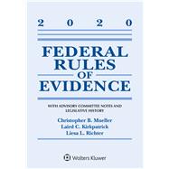 Book cover for Federal Rules of Evidence: With Advisory Committee Notes and Legislative History 2020 Statutory Supplement
