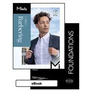 Book cover for Milady Standard Barbering with Foundations