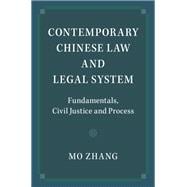 Book cover for Contemporary Chinese Law and Legal System