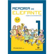 Book cover for Memoria de elefante 1 Cuaderno de entretenimiento