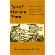 Book cover for Not of Woman Born