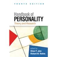 Book cover for Handbook of Personality Theory and Research