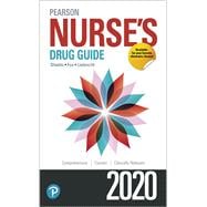 Book cover for Pearson Nurse's Drug Guide 2020