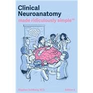 Book cover for Clinical Neuroanatomy Made Ridiculously Simple: Color Edition 6th Edition