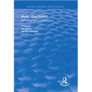 Book cover for Work - Quo Vadis?