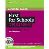 Book cover for First for Schools Trainer Six Practice Tests with Answers and Audio CDs (3)