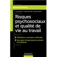 Book cover for Risques psychosociaux et qualité de vie au travail