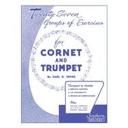 Book cover for Twenty-Seven Groups of Exercises for Cornet and Trumpet