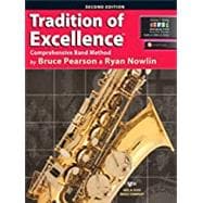 Book cover for W61XE- Tradition of Excellence Book 1 - Alto Saxophone