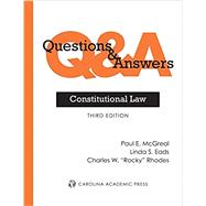 Book cover for Questions & Answers: Constitutional Law