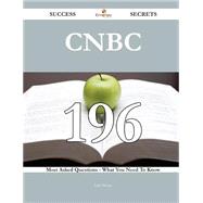 Book cover for Cnbc: 196 Most Asked Questions on Cnbc - What You Need to Know