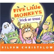 Book cover for Five Little Monkeys Trick-or-Treat