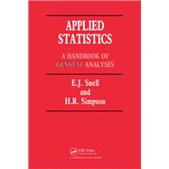 Book cover for Applied Statistics