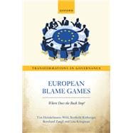 Book cover for European Blame Games Where does the buck stop?