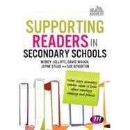 Book cover for Supporting Readers in Secondary Schools
