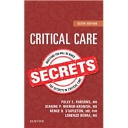 Book cover for Critical Care Secrets