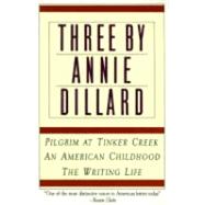 Book cover for Three by Annie Dillard