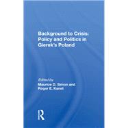 Book cover for Background to Crisis