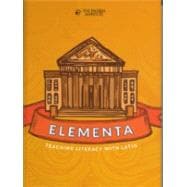 Book cover for Elementa: Foundations for Latin: Student Workbook